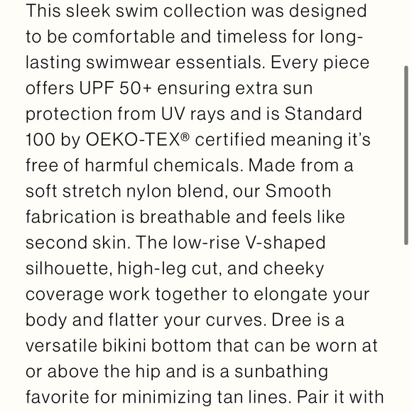 NWT Eberjey Dree smooth bikini bottoms - Picture 10 of 12